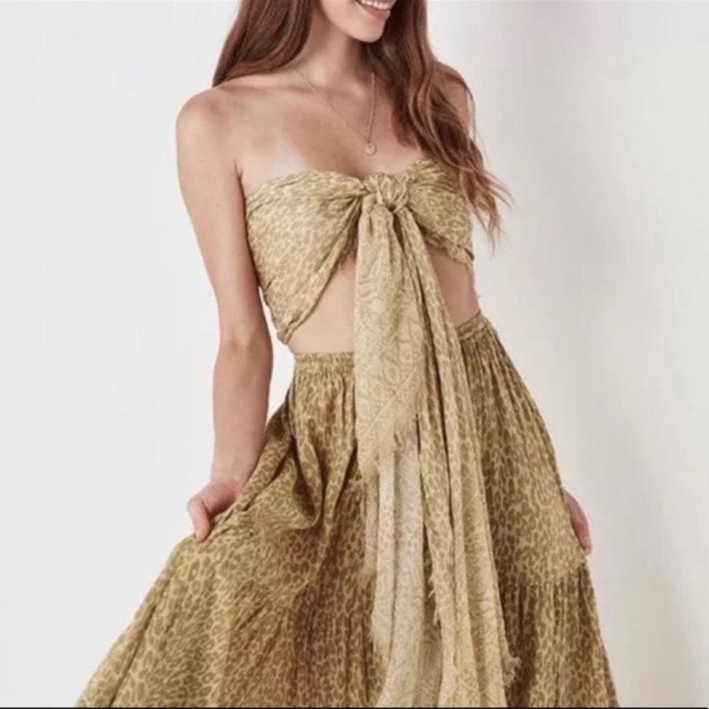 Spell Wild Thing Travel Scarf in Mustard